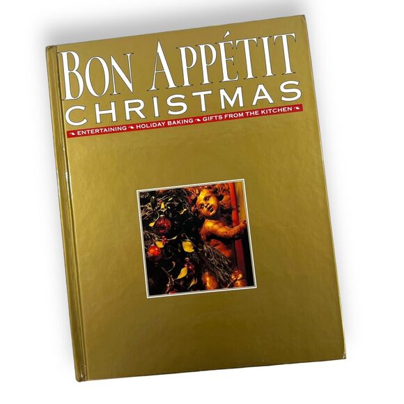 Bon Appetit Christmas: Party Entertaining Cookbook Book Hardcover w/ DJ *FLAWS* - Picture 15 of 16